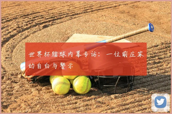 世界杯赌球内幕专访:一位前庄家的自白与警示
