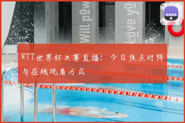 WTT世界杯决赛直播：今日焦点对阵与在线观看方式