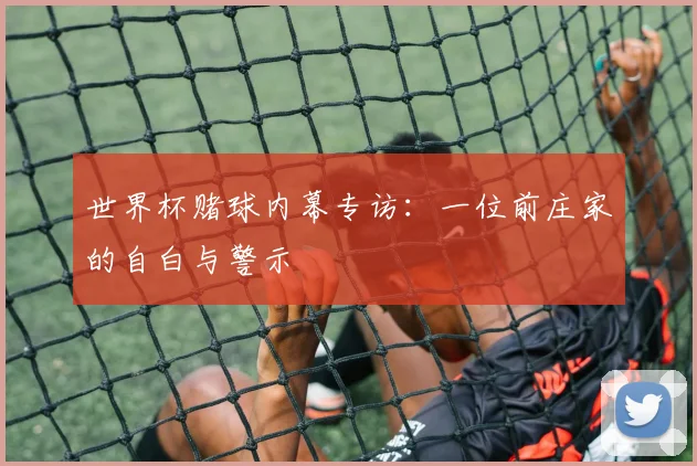 世界杯赌球内幕专访:一位前庄家的自白与警示